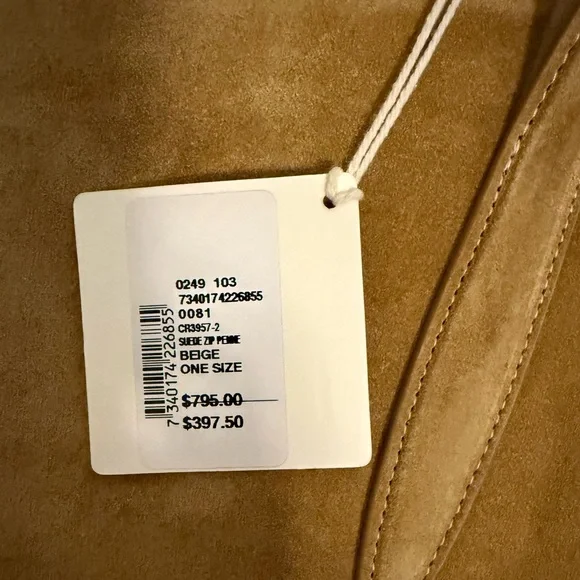 Liffner Penne Suede Tote Bag - Picture 4 of 13